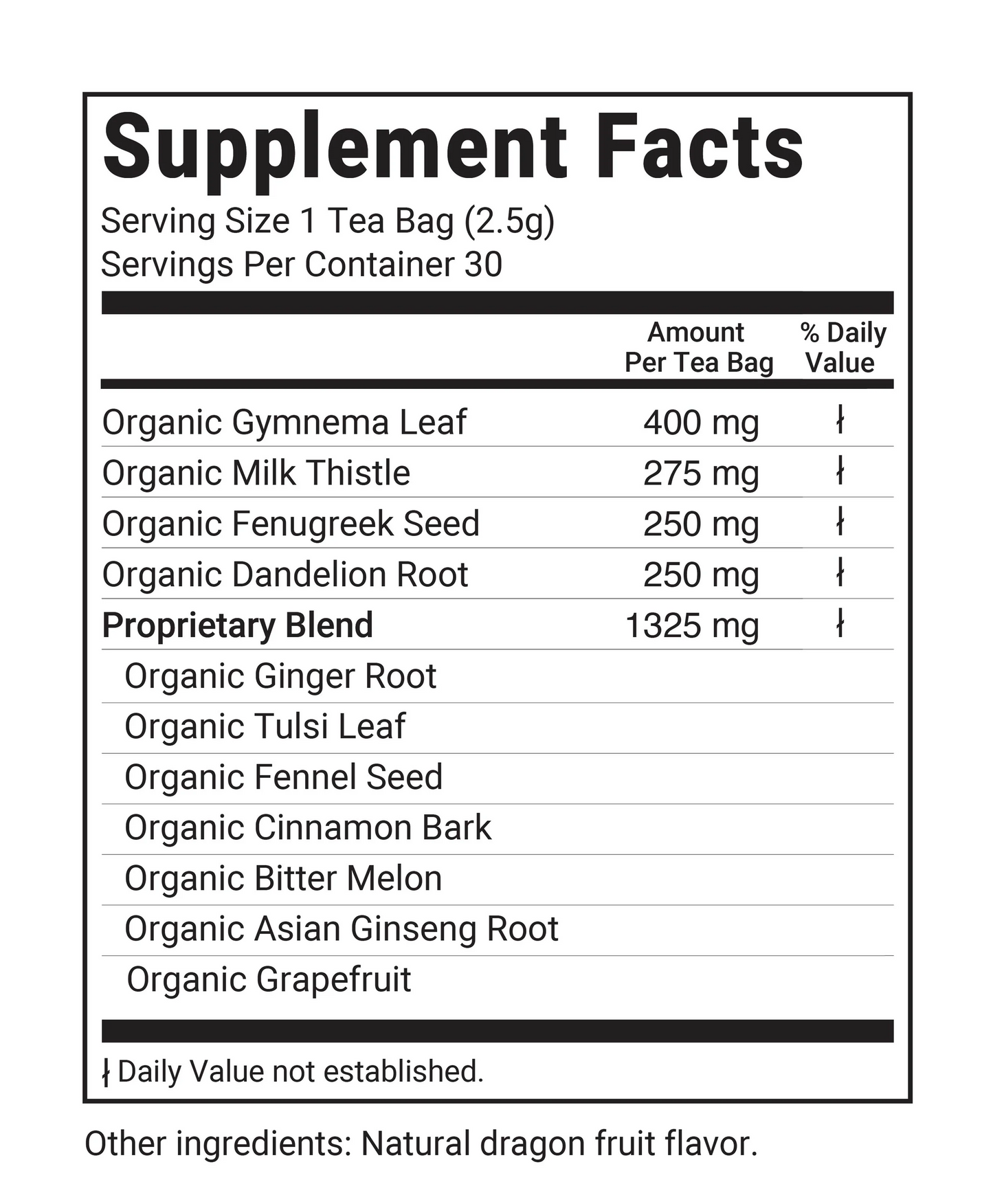 BOXAST Glucose Functional Tea