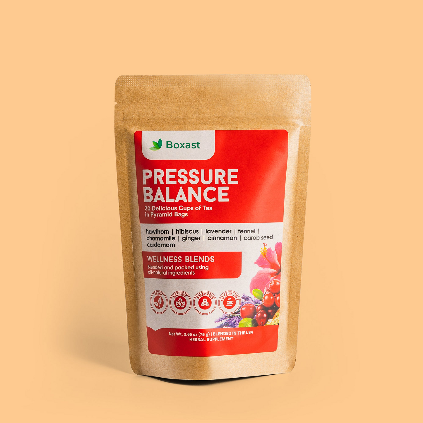 BOXAST Pressure Balance Functional Tea